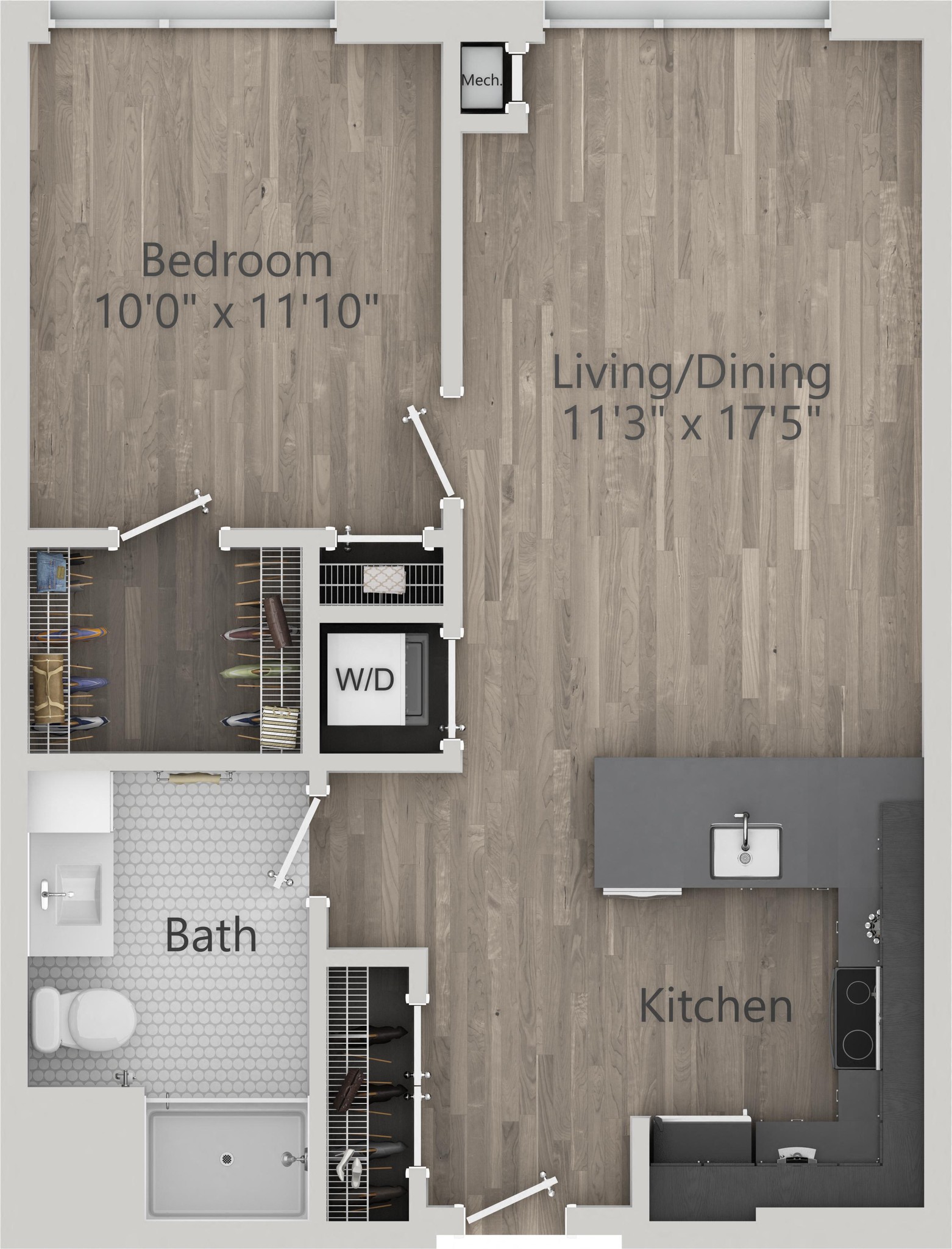 Pictures of  property for rent on Harrison Ave., Boston, MA 02118