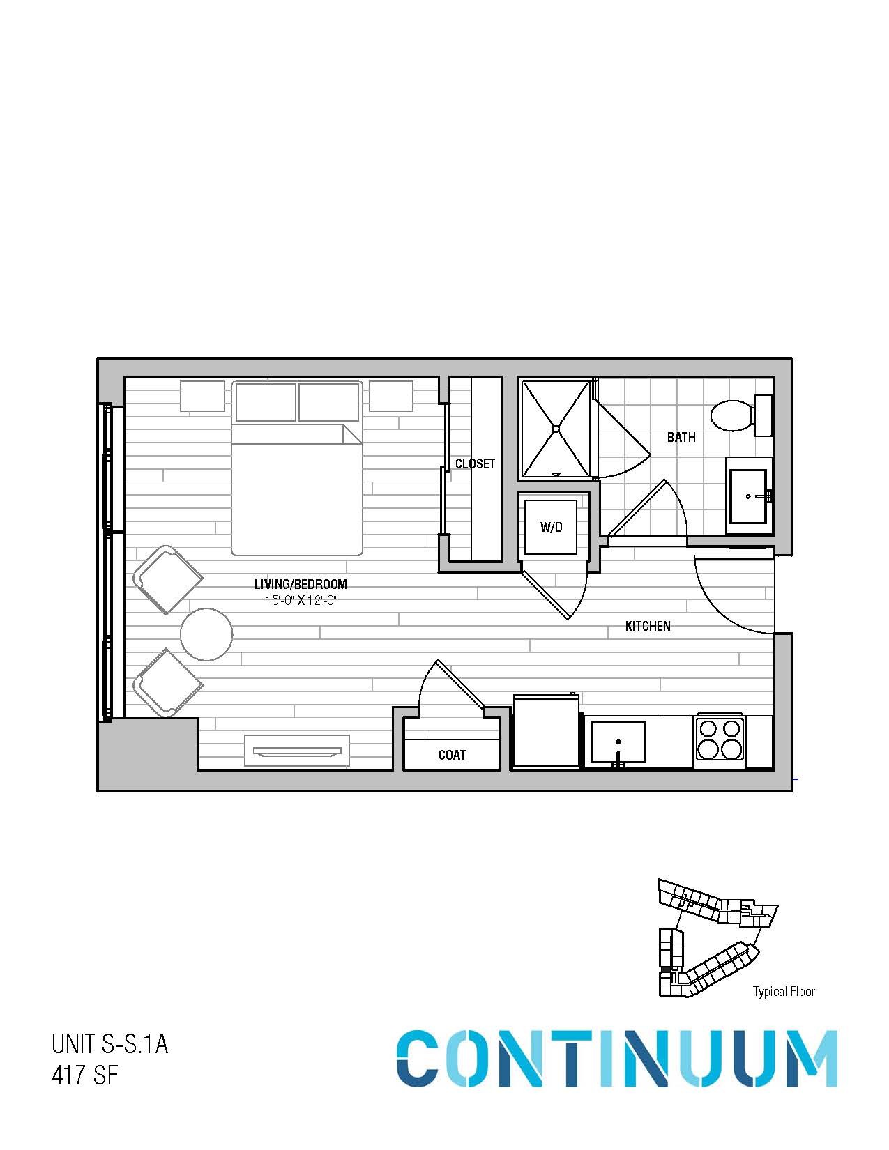 Photos of apartment on Devonshire Pl.,Boston MA 