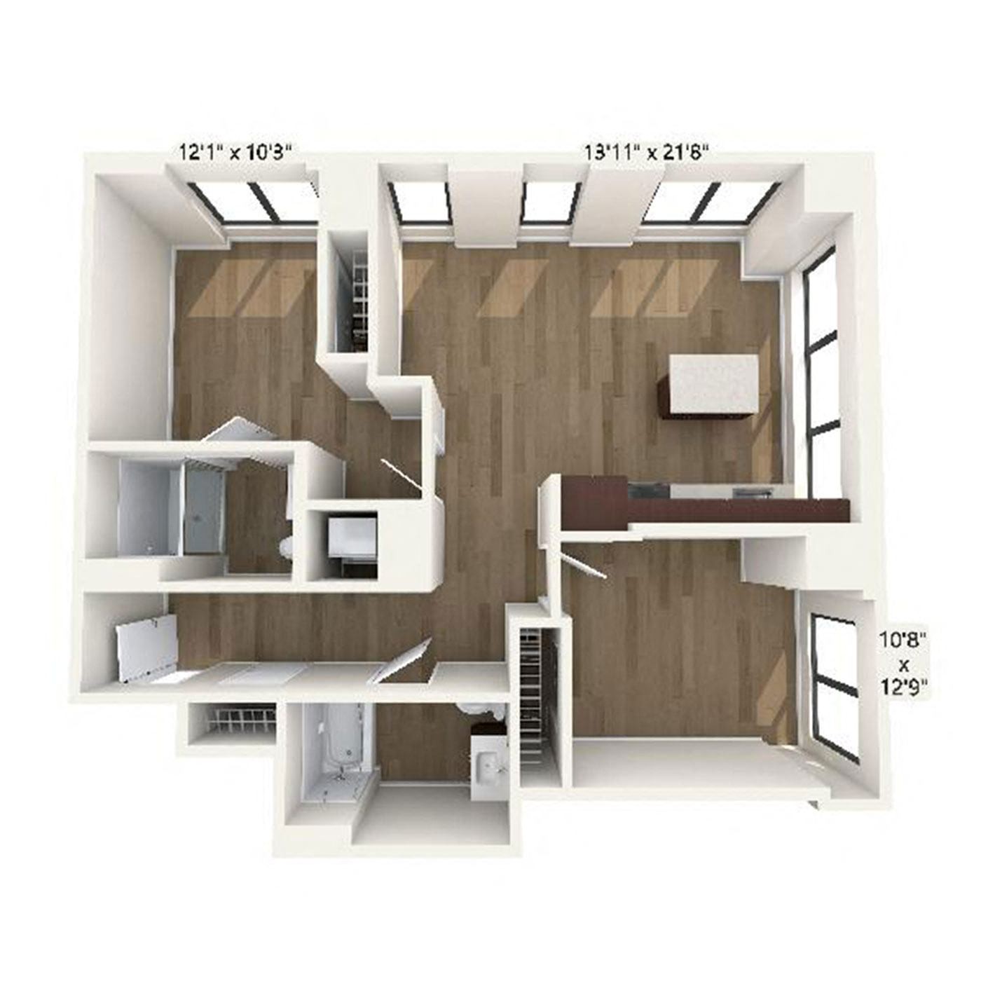 Photos of apartment on Winchester St.,Boston MA 02116