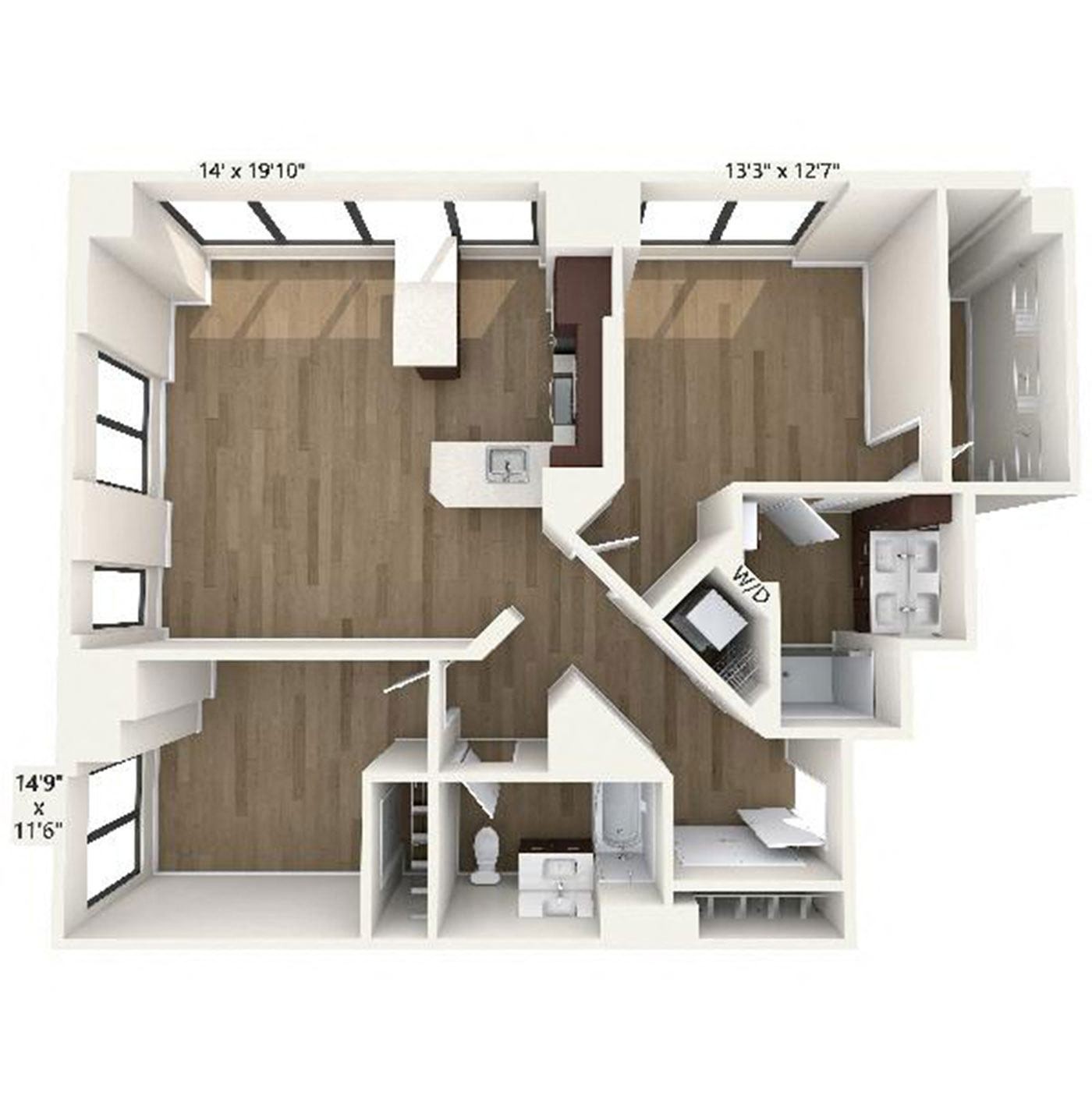 Pictures of  property for rent on Stuart St., Boston, MA 02116