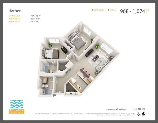 Pictures of  property for rent on Mount Vernon St., Boston, MA 02125