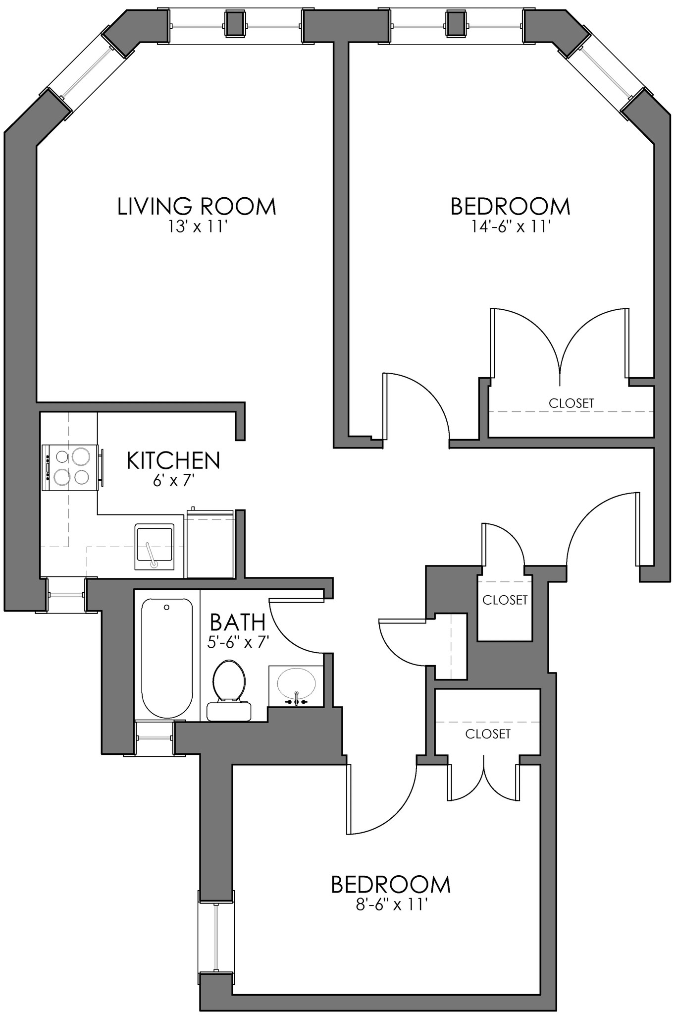 Pictures of  property for rent on Burbank St., Boston, MA 02115