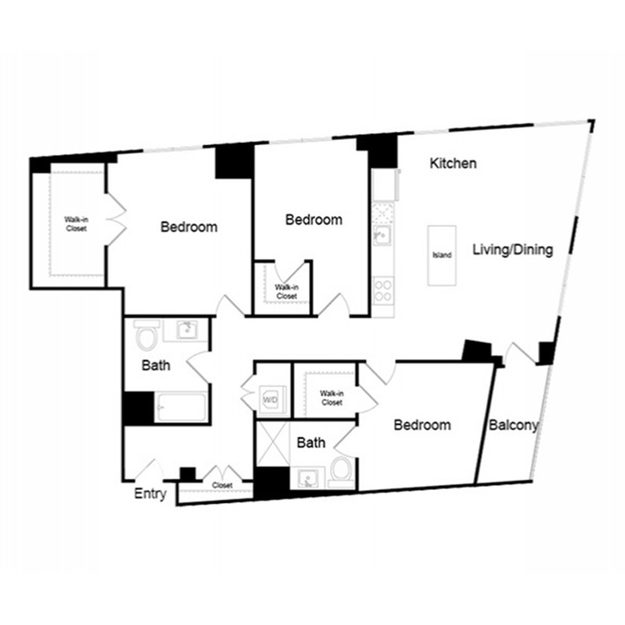 Pictures of  property for rent on South Huntington Ave., Boston, MA 02130