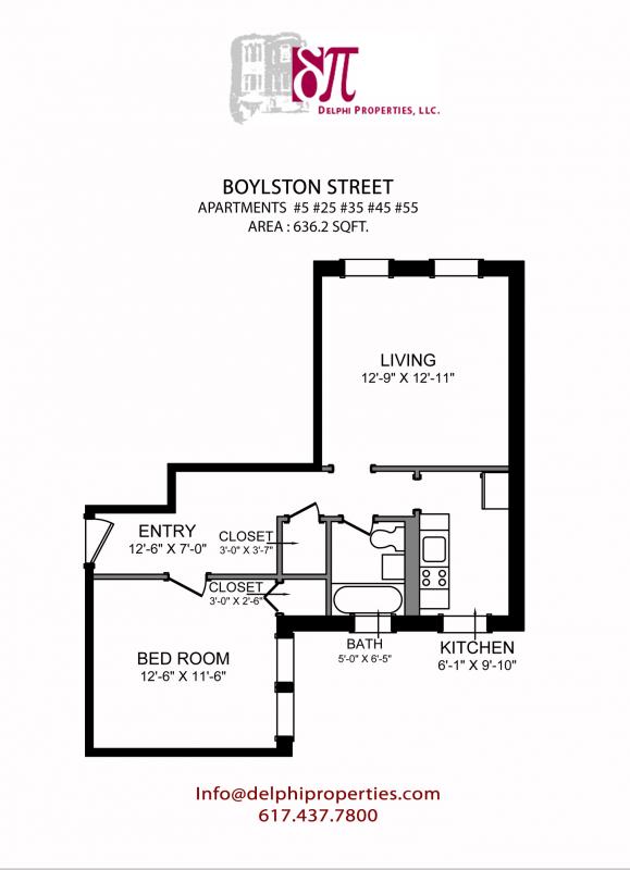 Photos of apartment on Boylston St.,Boston MA 02215
