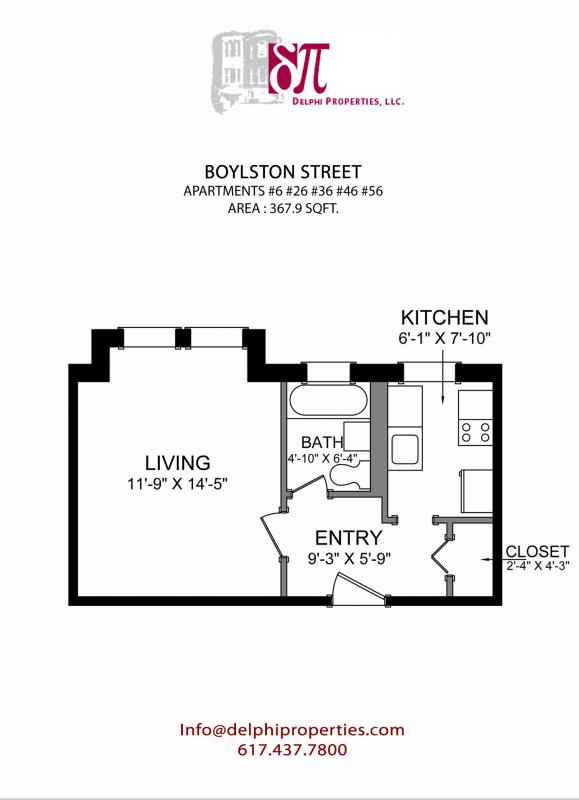 Photos of apartment on Boylston St.,Boston MA 02215
