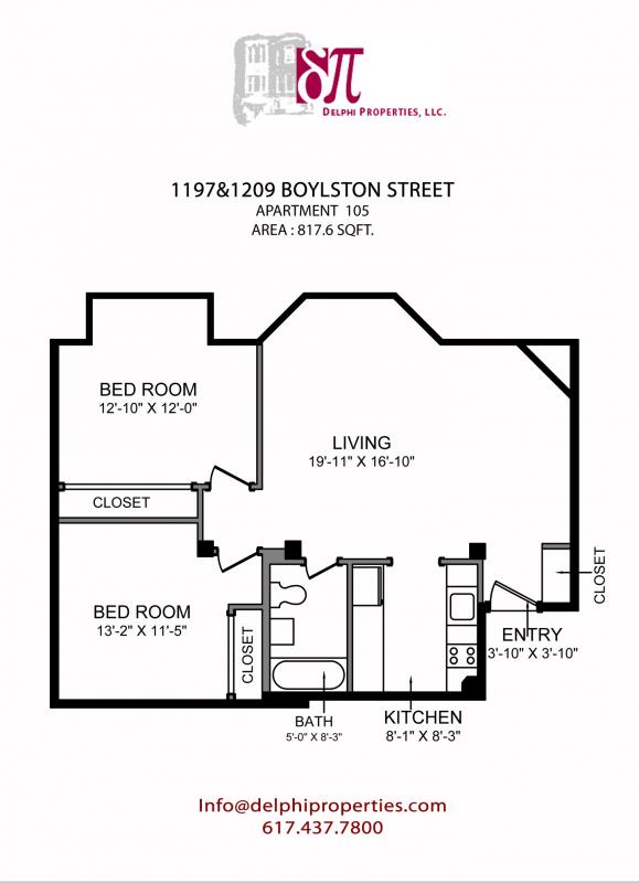 Photos of apartment on Brookline Ave.,Boston MA 02215