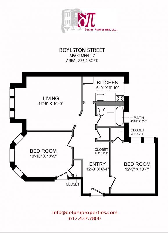 Photos of apartment on Commonwealth,Boston MA 02215
