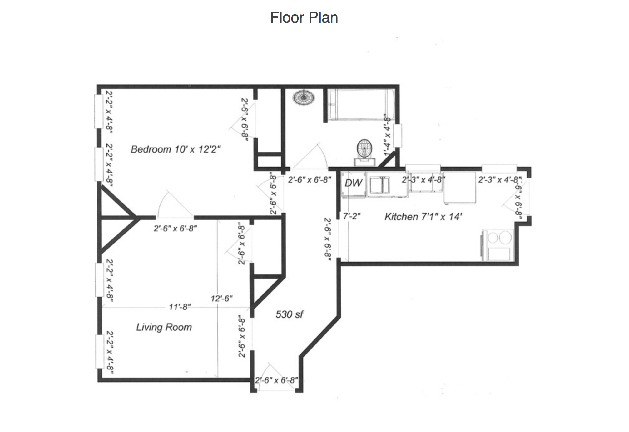 1 bed, 1 bath apartment for rent at 8 Douglass St Unit 3F, Cambridge — photo 4 of 4