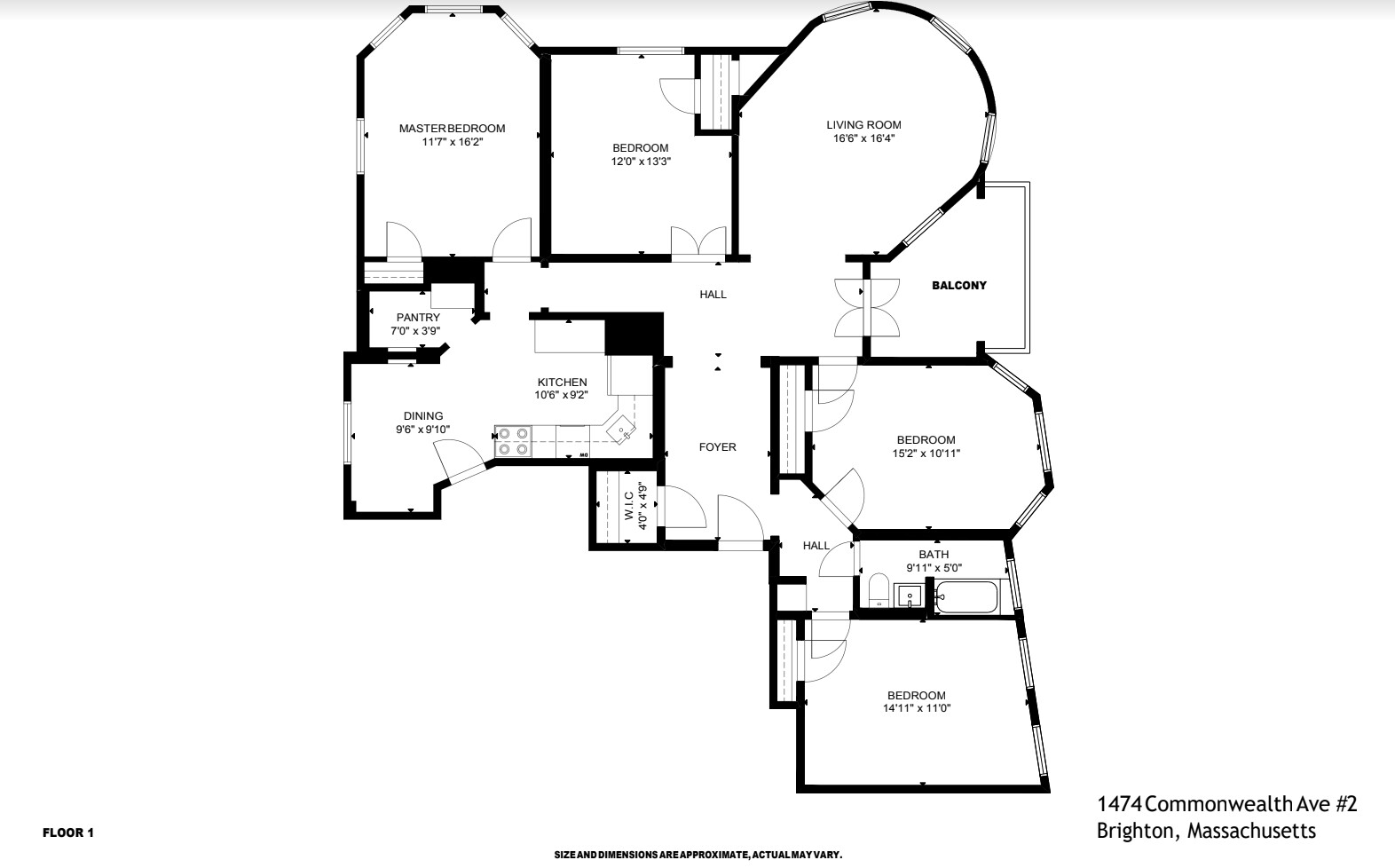 1474 Commonwealth Ave, Brighton