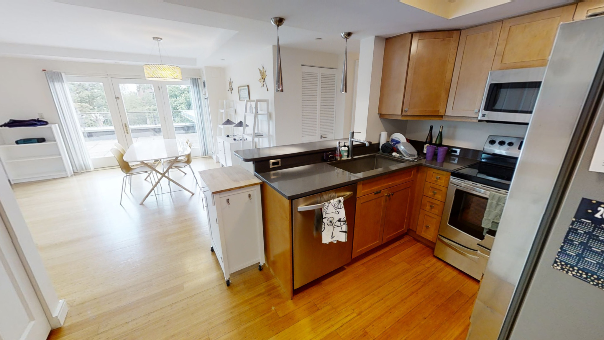 2 bed, 2 bath apartment for rent at 77 Marion St Unit 401, Coolidge Corner