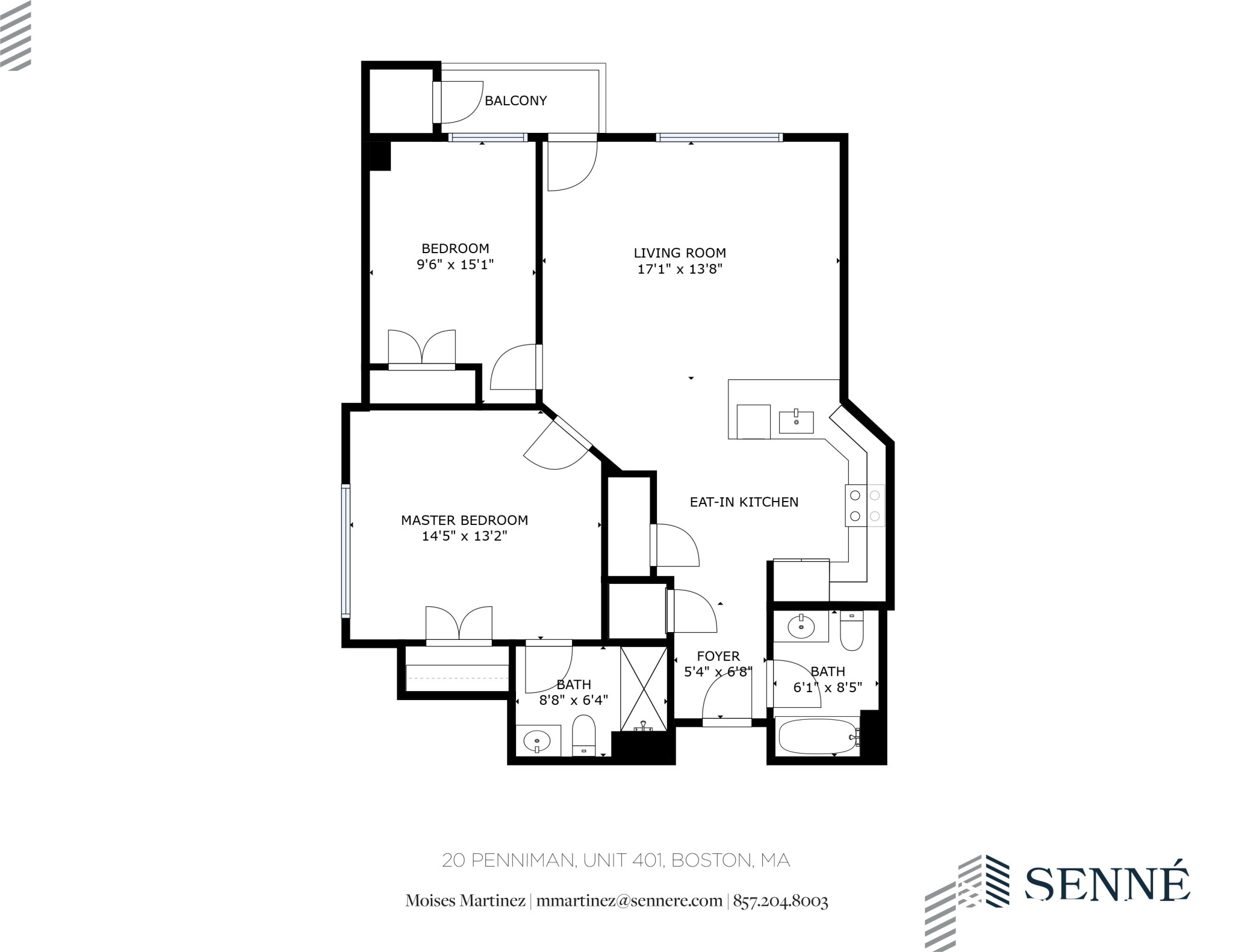 2 bed, 2 bath apartment for rent at 20 Penniman Rd Unit 401, Allston — photo 11 of 12