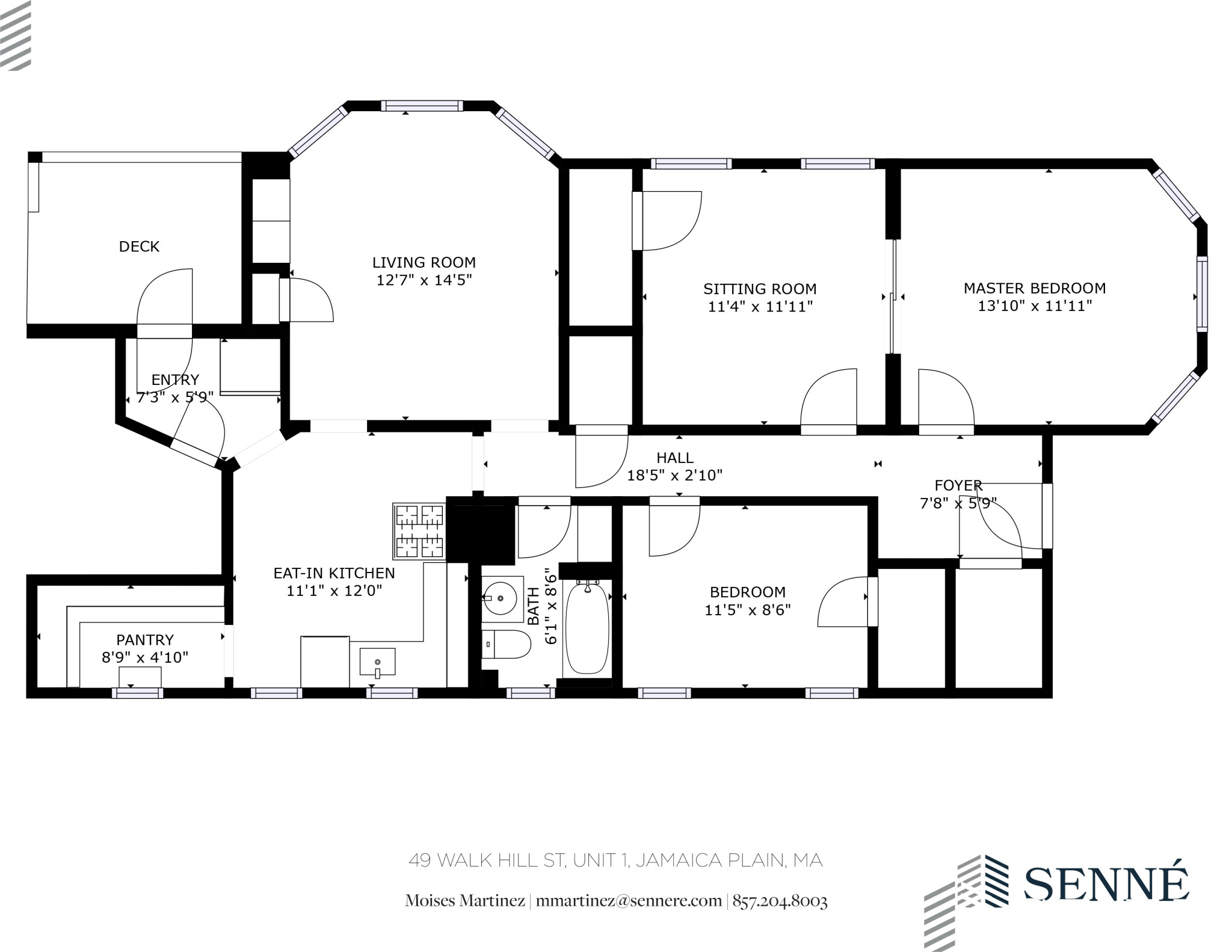 3 bed, 1 bath apartment for rent at 49 Walk Hill St Unit 1, Boston — photo 11 of 11