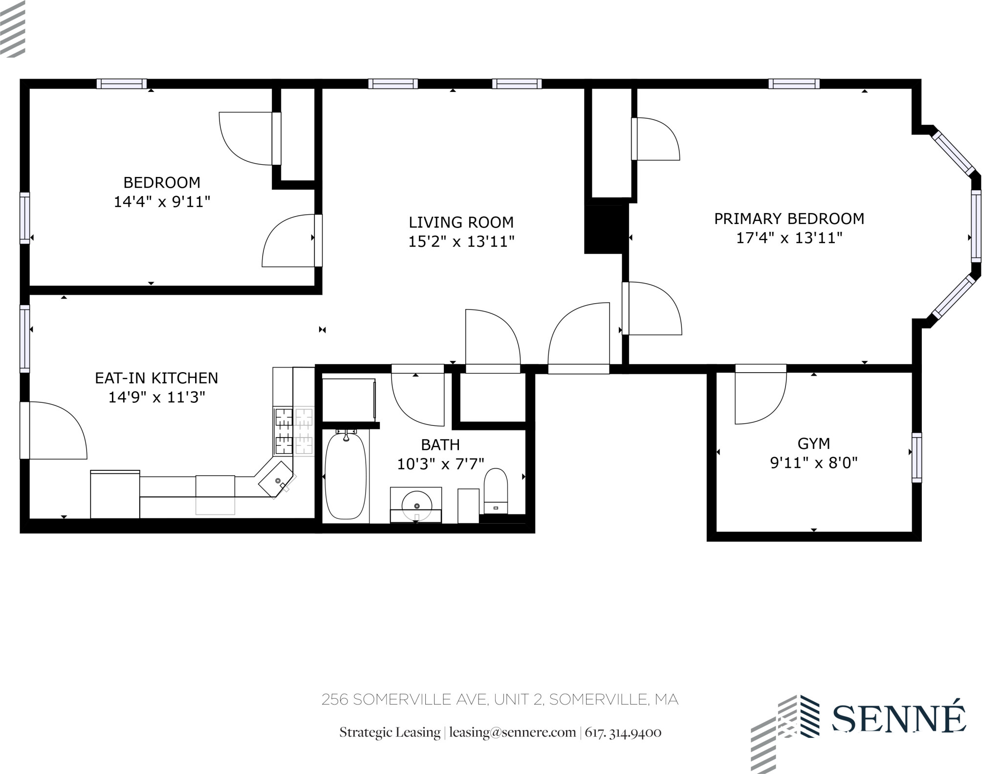 2 bed, 1 bath apartment for rent at 256 Somerville Ave Unit 2, Somerville — photo 12 of 13