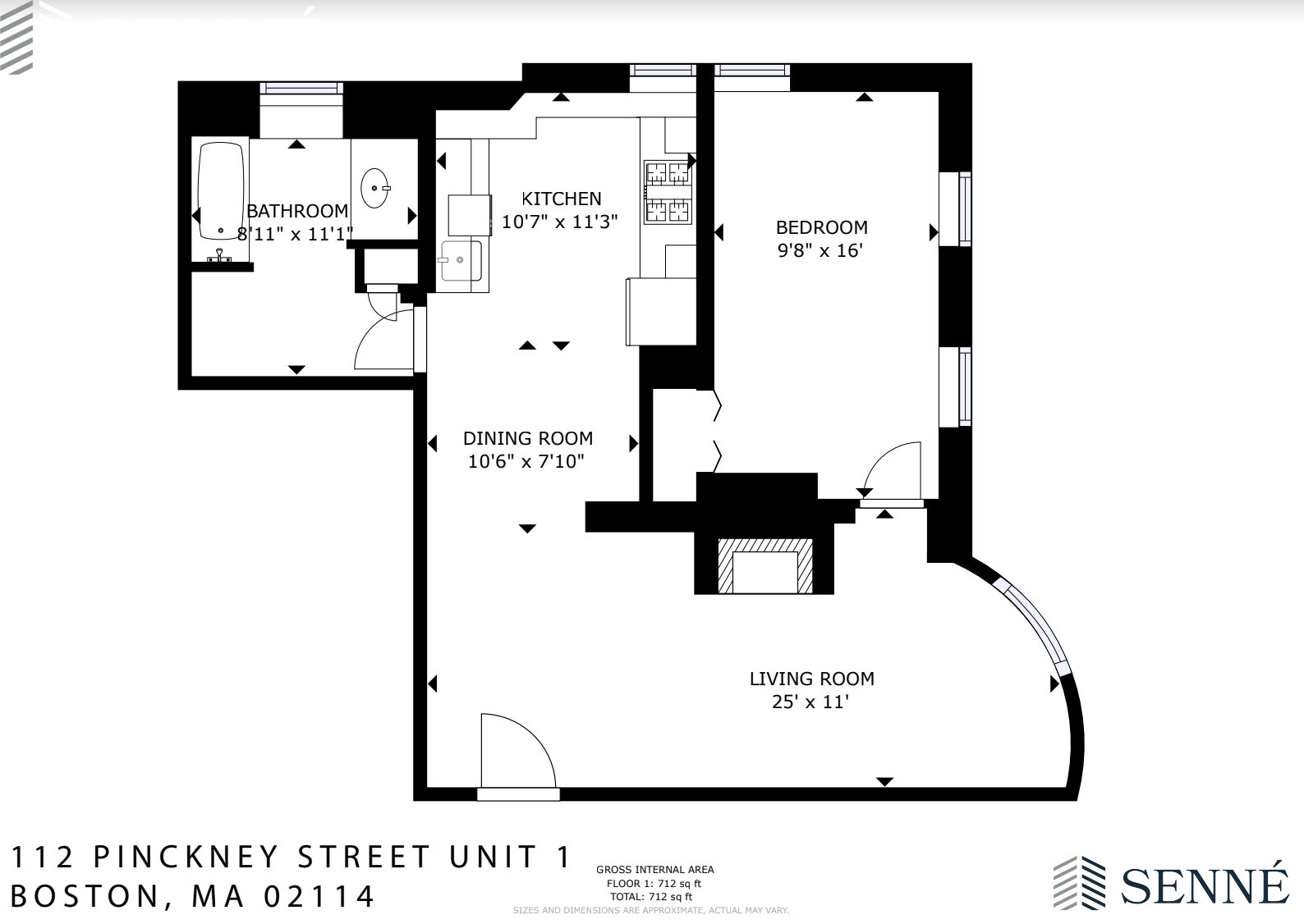 112 Pinckney St, Beacon Hill