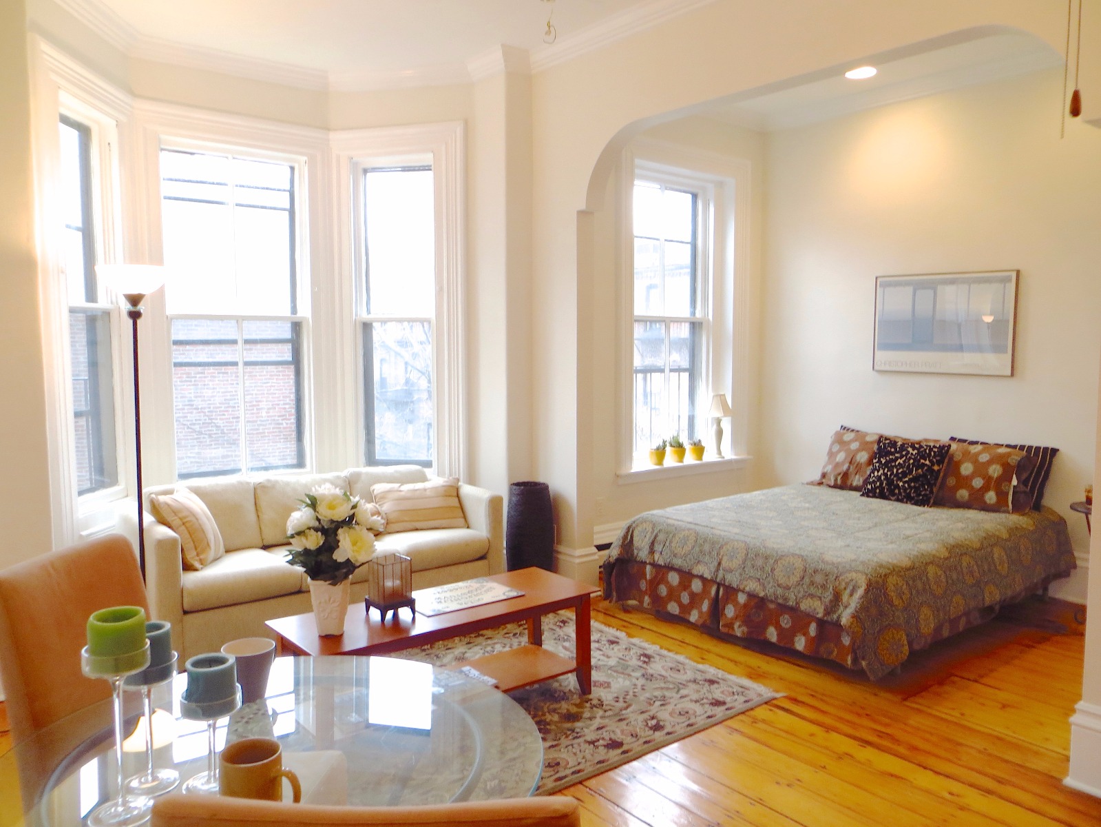 Studio bed, 1 bath apartment for rent at 90 Chandler St Unit 6, South End — photo 1 of 16