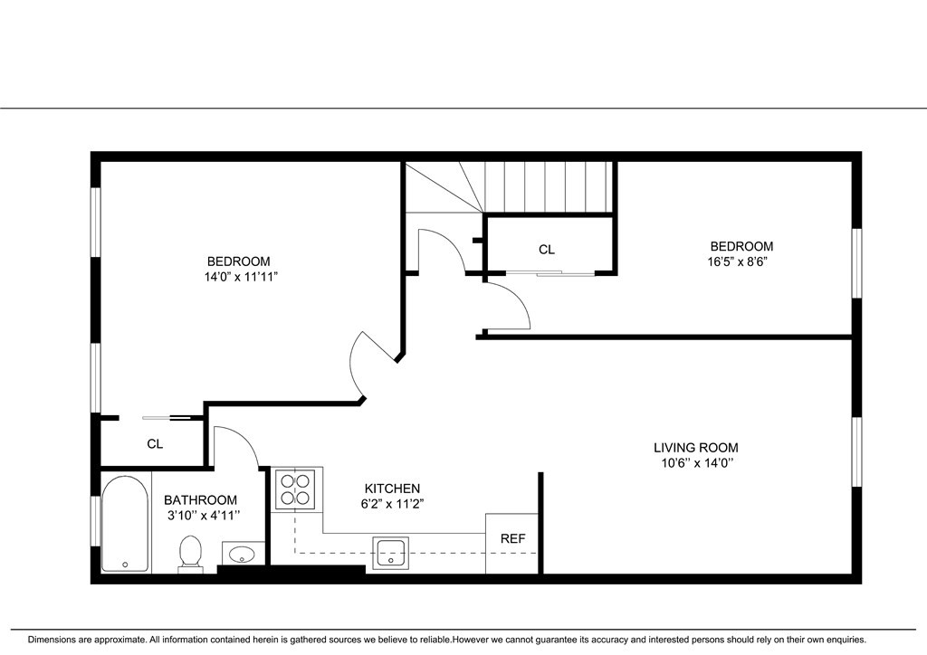 2 bed, 1 bath apartment for rent at 248 Shawmut Ave Unit 4, South End — photo 9 of 9