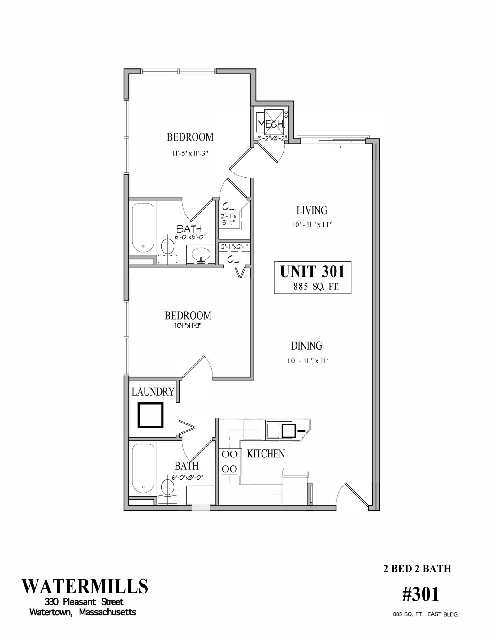 330-350 Pleasant St., Watertown, MA - 2,750 USD/ month