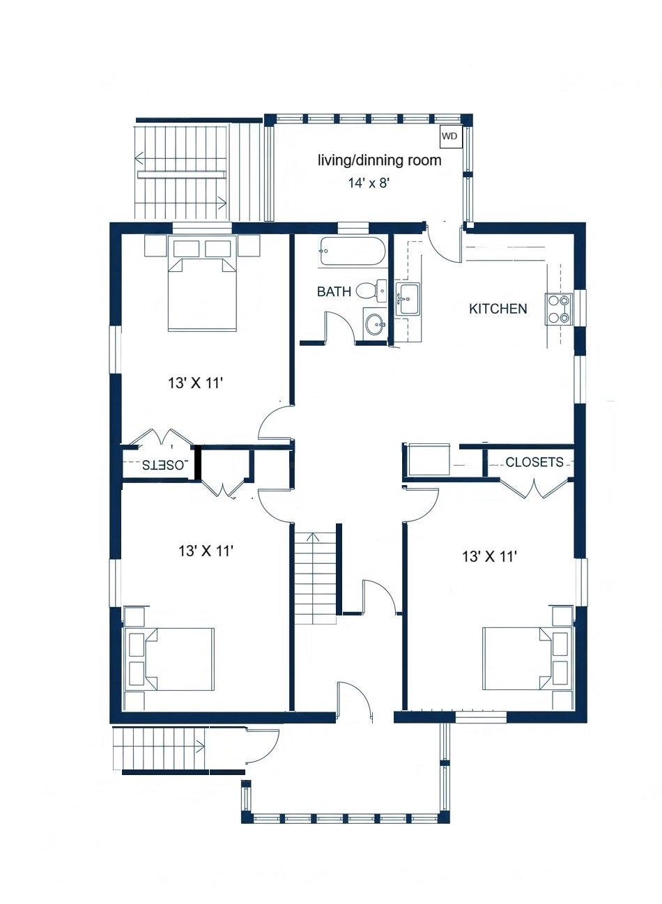 Photos of apartment on Plymouth St.,Cambridge MA 02141