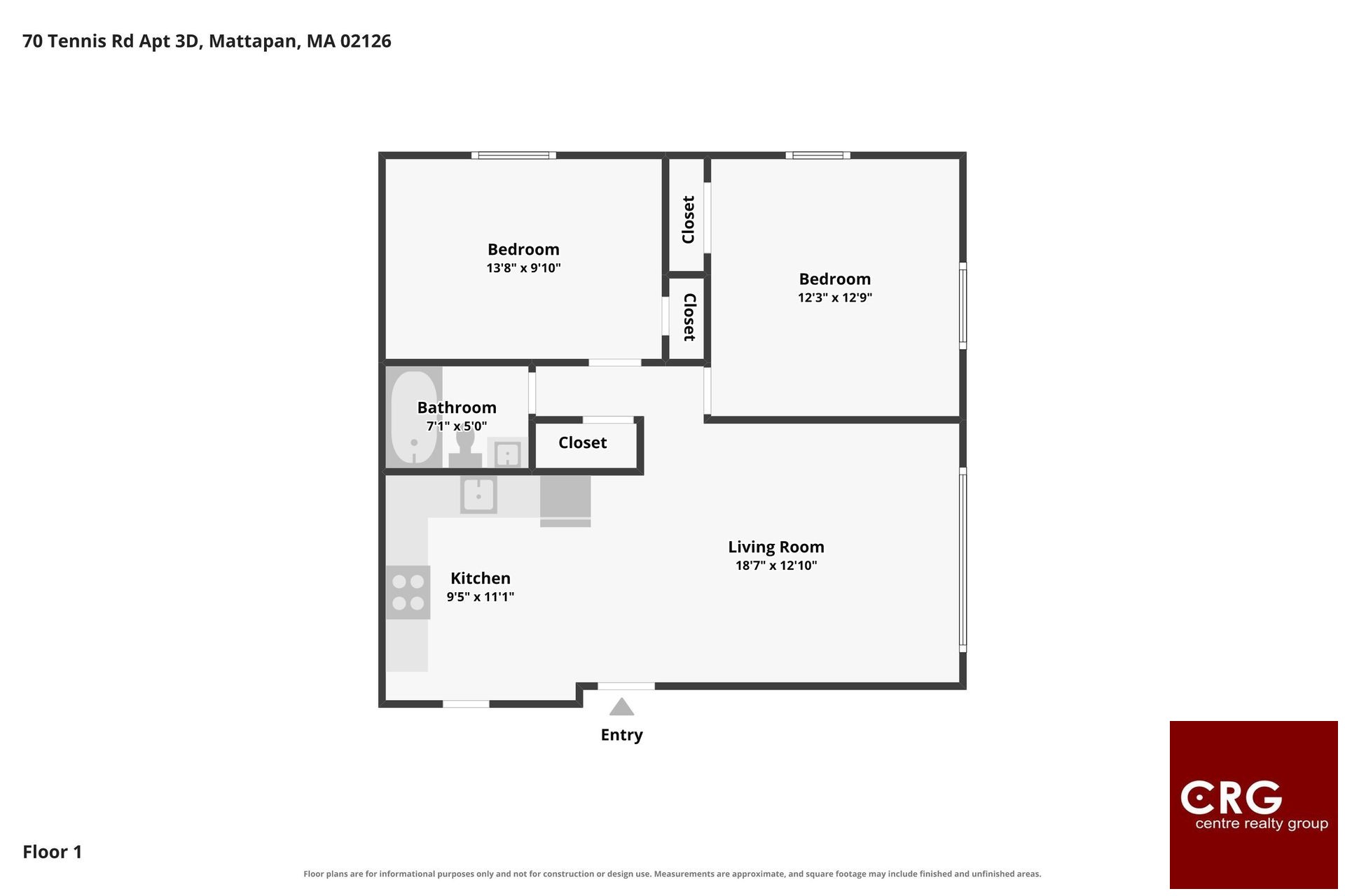 Photos of apartment on Tennis Rd.,Boston MA 02126