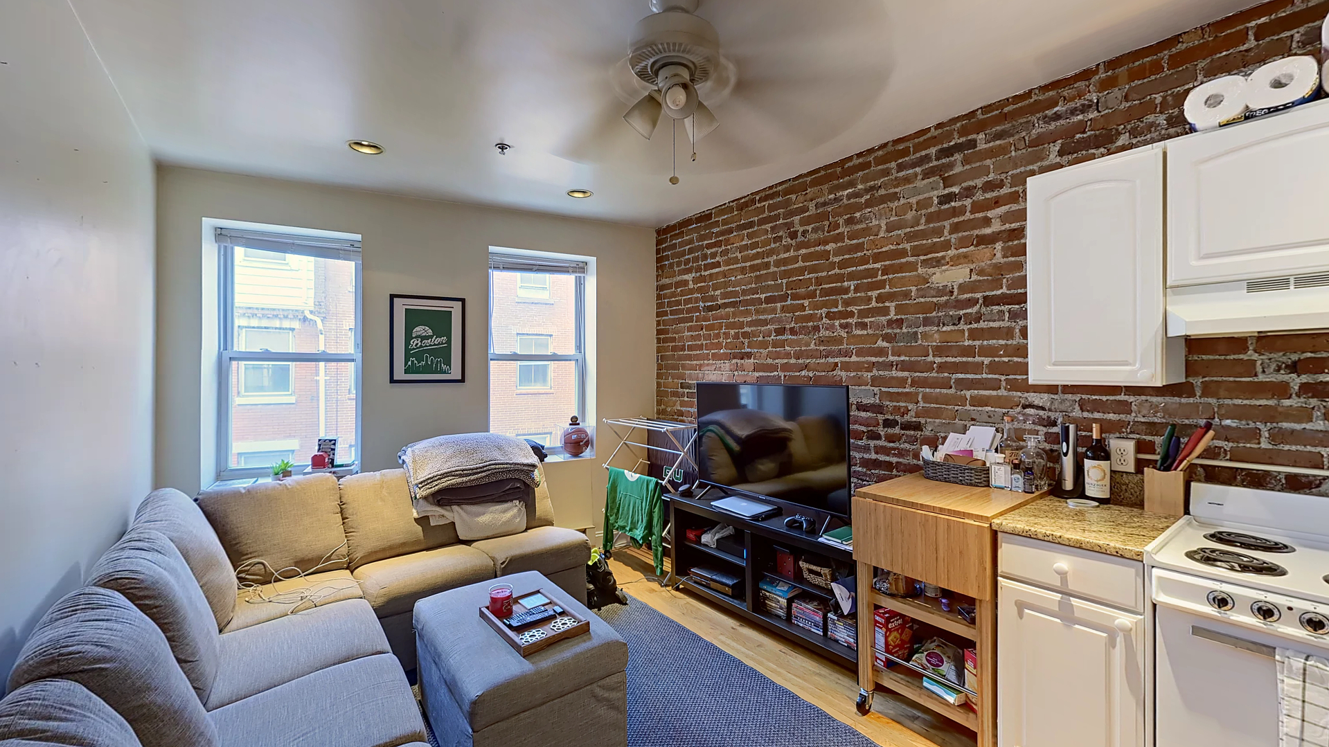 Photos of apartment on Fleet St.,Boston MA 02113