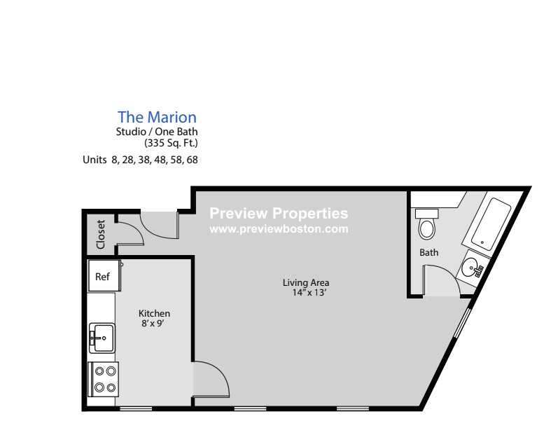 1470 Beacon St, Coolidge Corner