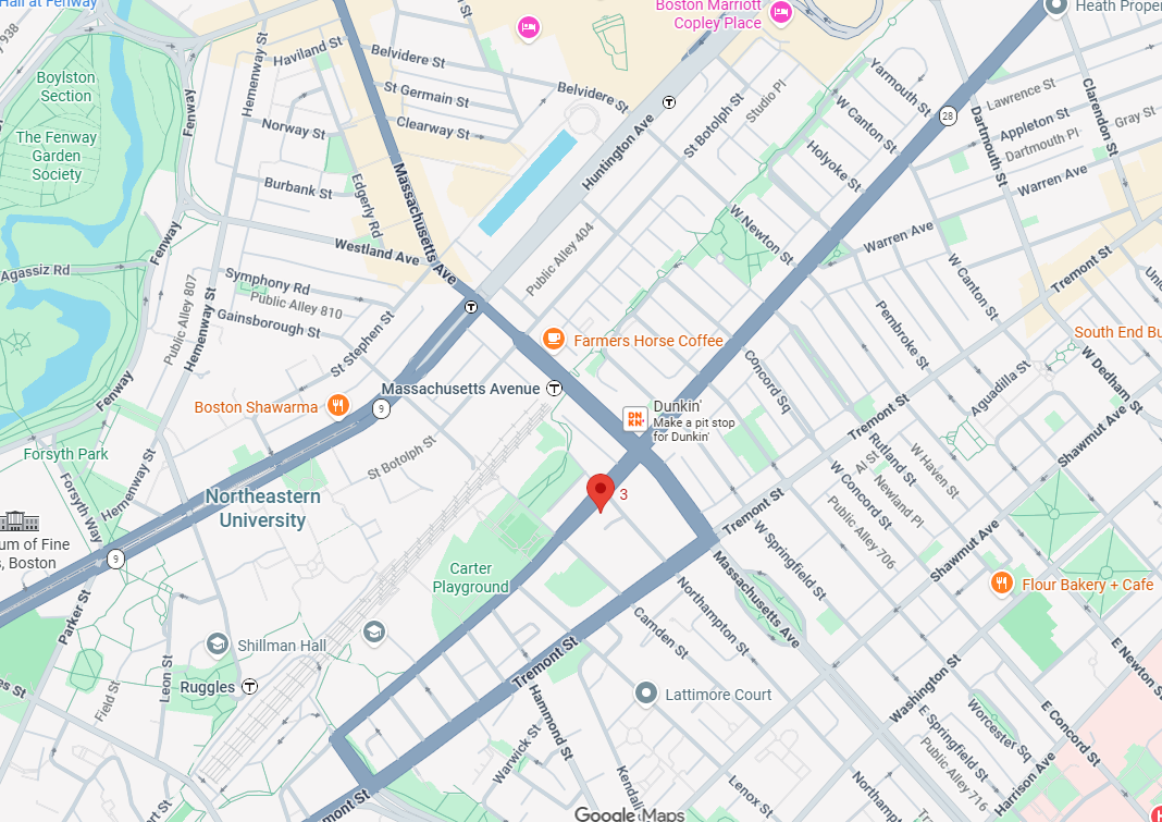 Photos of apartment on Northampton St.,Boston MA 02118