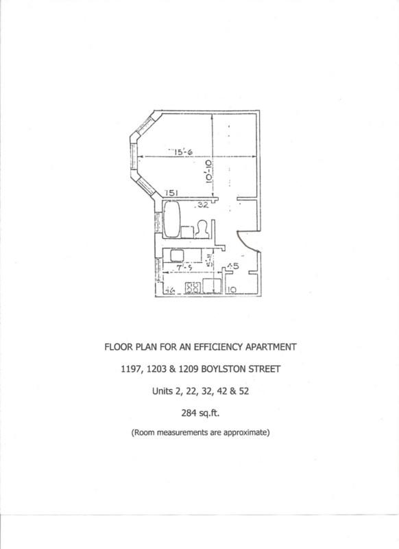 Studio bed, 1 bath apartment for rent at 1203 Boylston St Unit 22, Fenway — photo 2 of 3