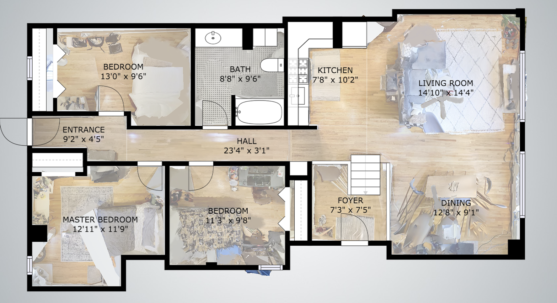 Photos of apartment on Cedar St.,Somerville MA 02143