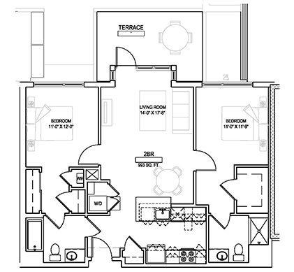 2 bed, 2 bath apartment for rent at 180 Eastern Ave Unit 403, Malden — photo 39 of 39