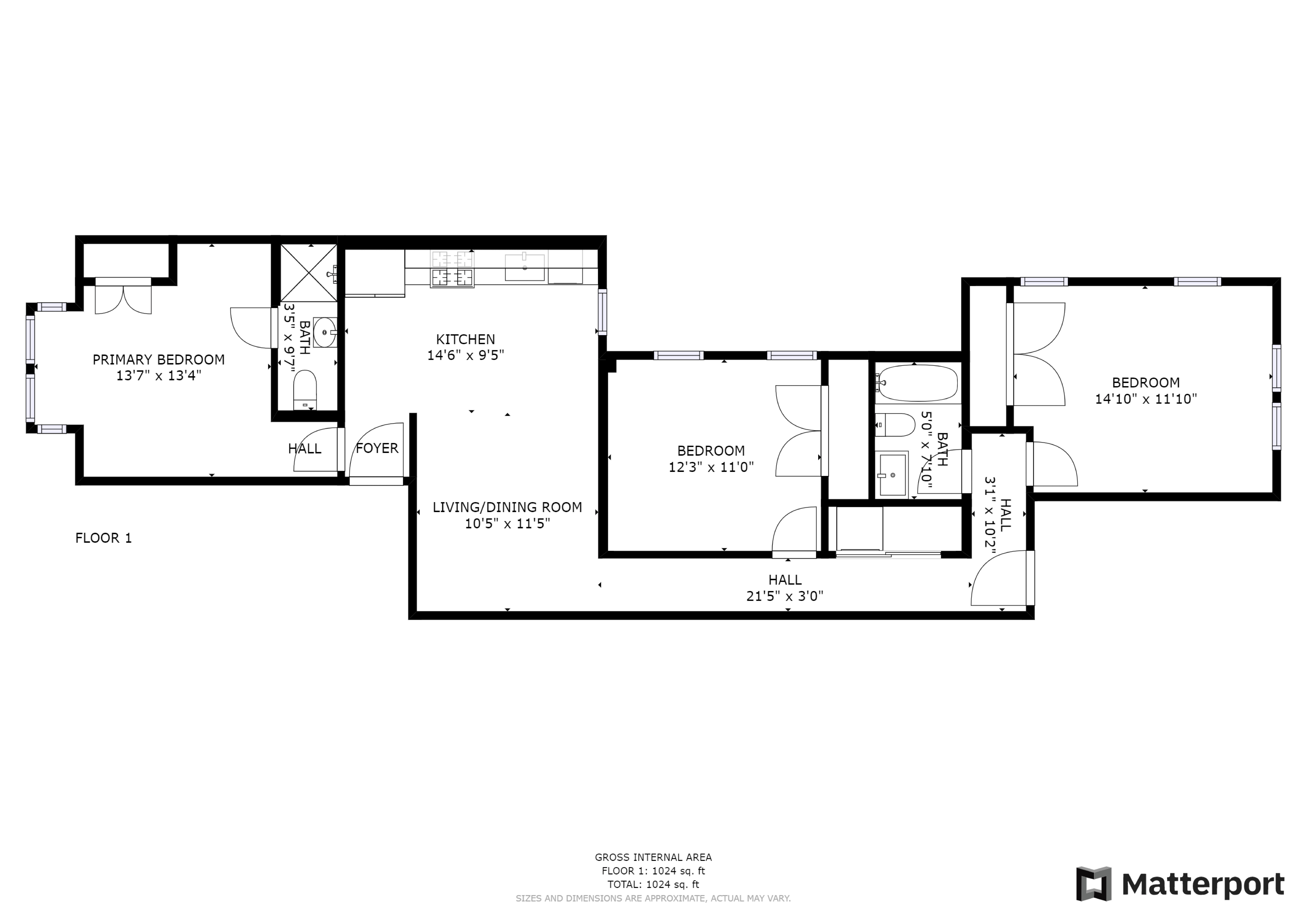 3 bed, 2 bath apartment for rent at 44 Lexington St Unit 1, East Boston — photo 23 of 23