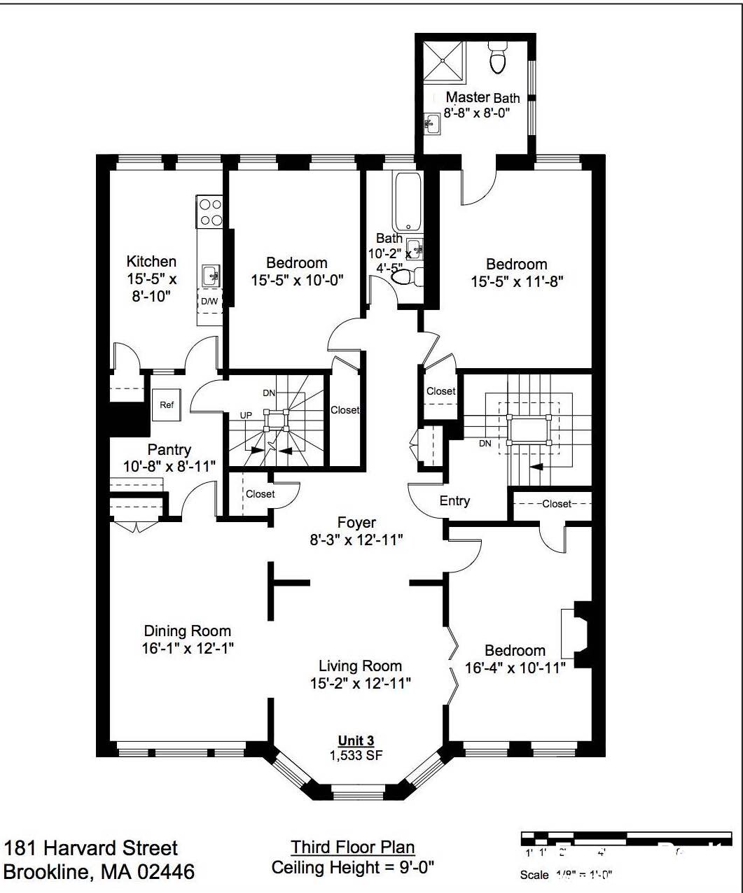 181 Harvard St, Coolidge Corner