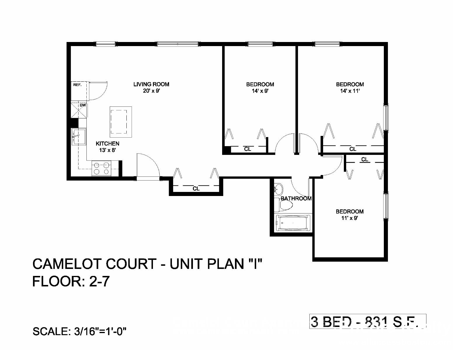 10 Camelot Ct., Unit 10-5I , Boston - Brighton, MA 02135