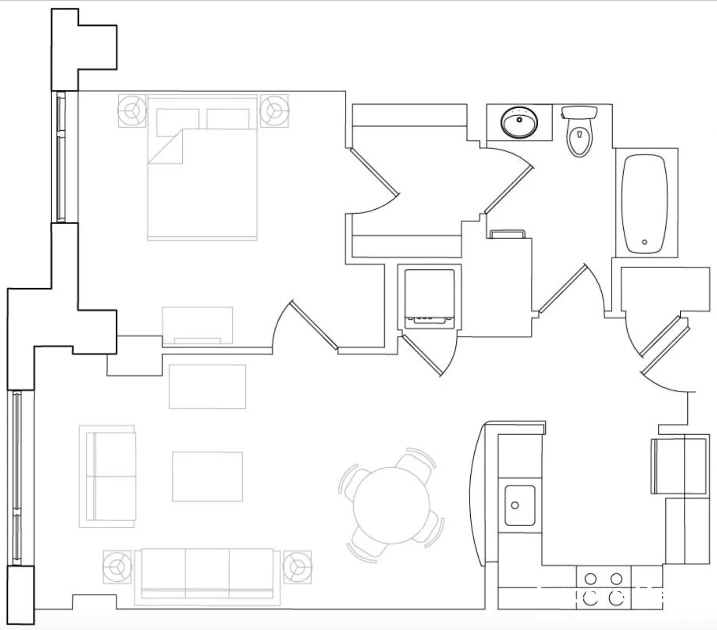 180 Brookline Ave., Unit 701 , Boston - Fenway, MA 02215