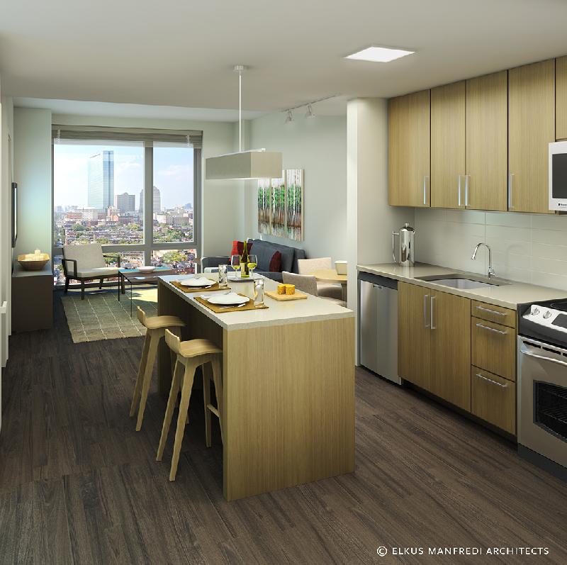 1 bed, 1 bath apartment for rent at 300 Harrison Ave Unit 101, South End — photo 2 of 20