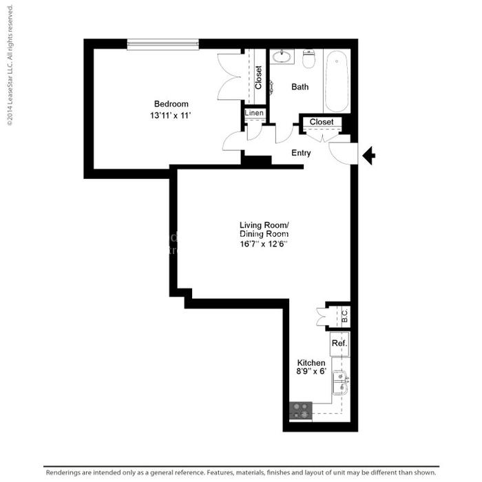 1 bed, 1 bath apartment for rent at 175 Freeman St Unit 606, Brookline — photo 6 of 13