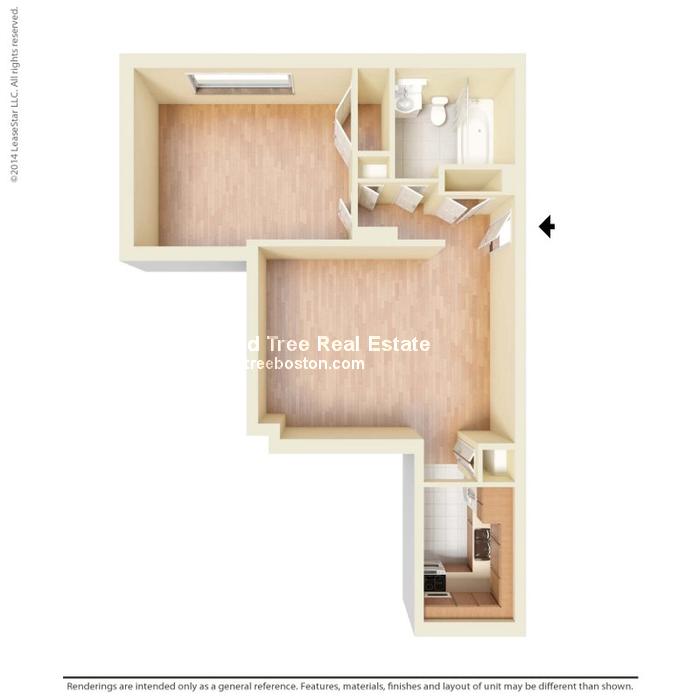 1 bed, 1 bath apartment for rent at 175 Freeman St Unit 606, Brookline — photo 5 of 13