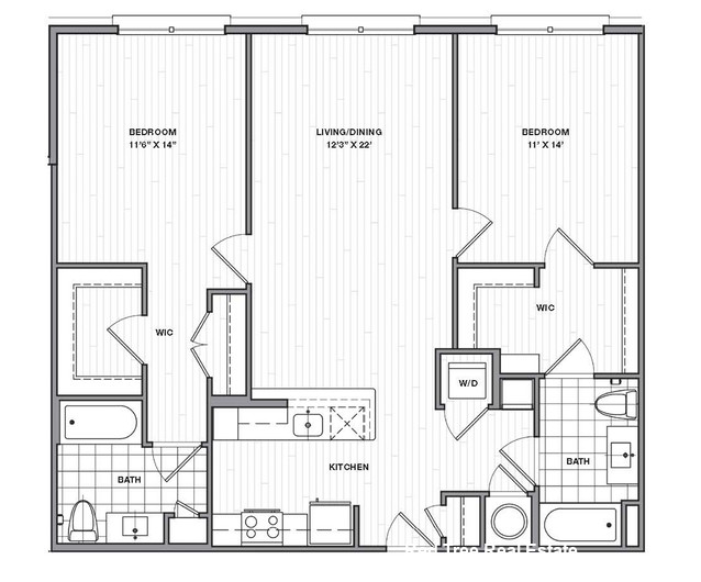 2 bed, 2 bath apartment for rent at 320 D St Unit 458, South Boston — photo 11 of 11