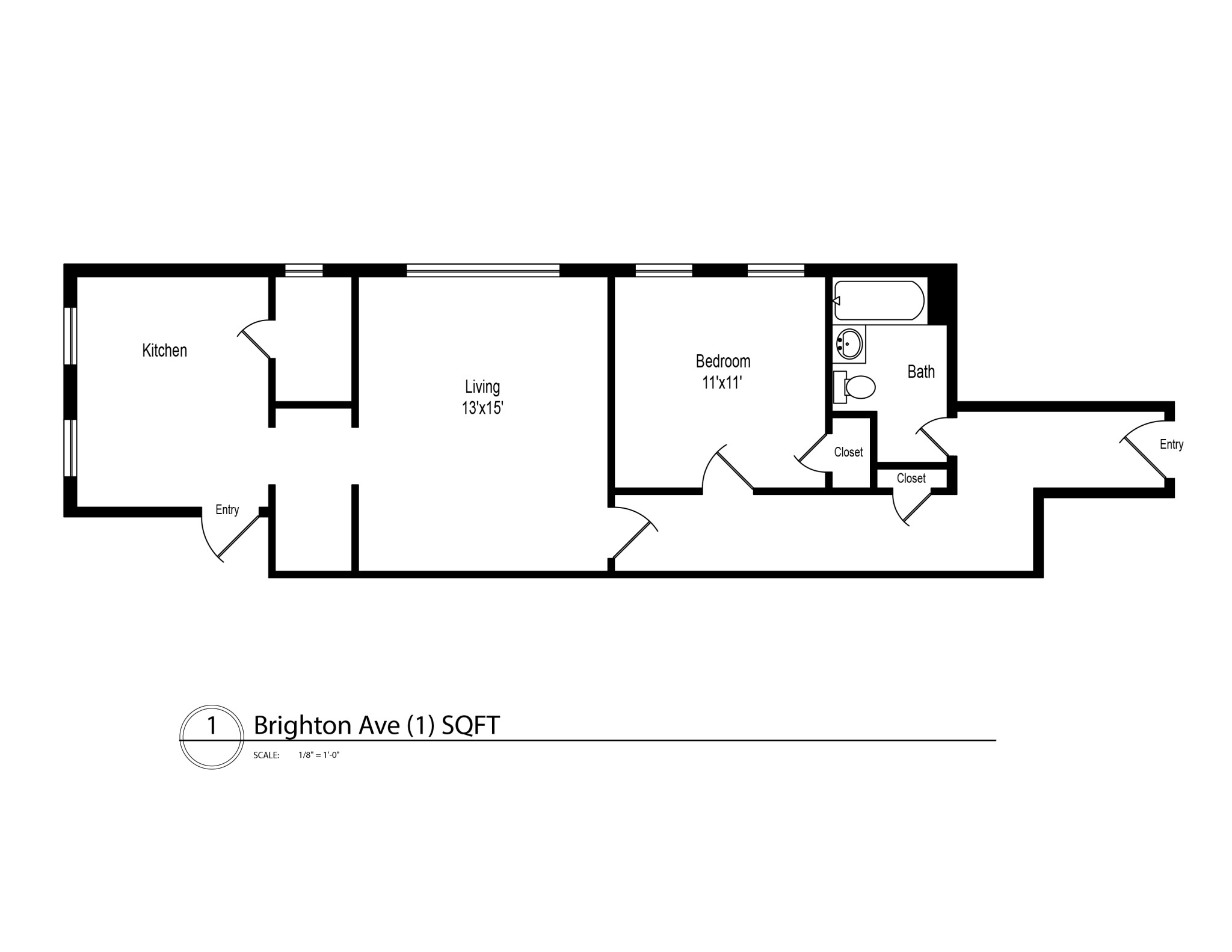 1 bed, 1 bath apartment for rent at 119 Brainerd Rd Unit 15, Allston — photo 7 of 8
