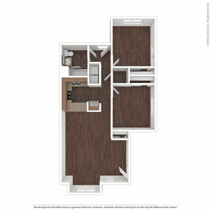2 bed, 1 bath apartment for rent at 683C Parker St, Mission Hill — photo 6 of 12