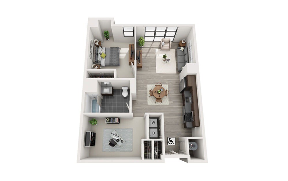 1 bed, 1 bath apartment for rent at 60 Brainerd Rd Unit 305, Allston