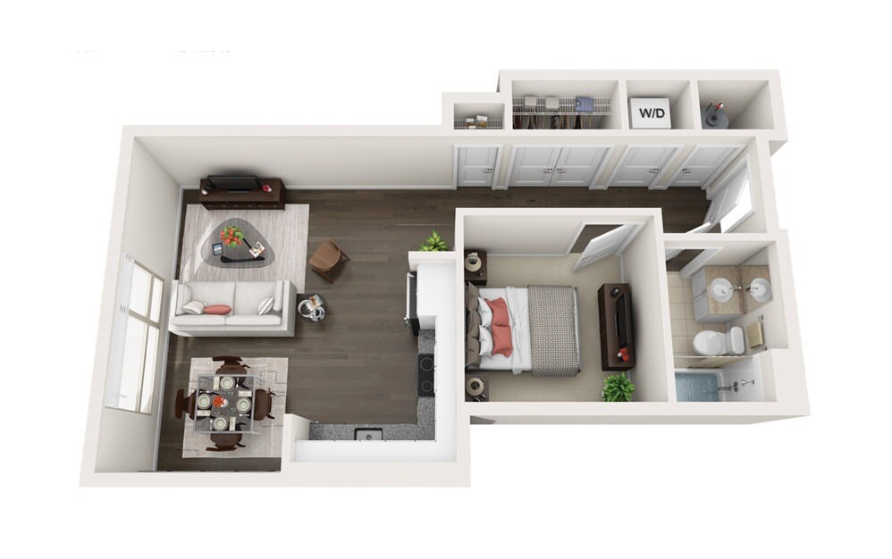 1 bed, 1 bath apartment for rent at 65 Brainerd Rd Unit 503, Allston — photo 1 of 16