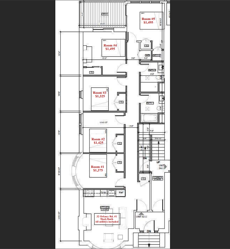 Pictures of  property for rent on Orkney Rd., Boston, MA 02135