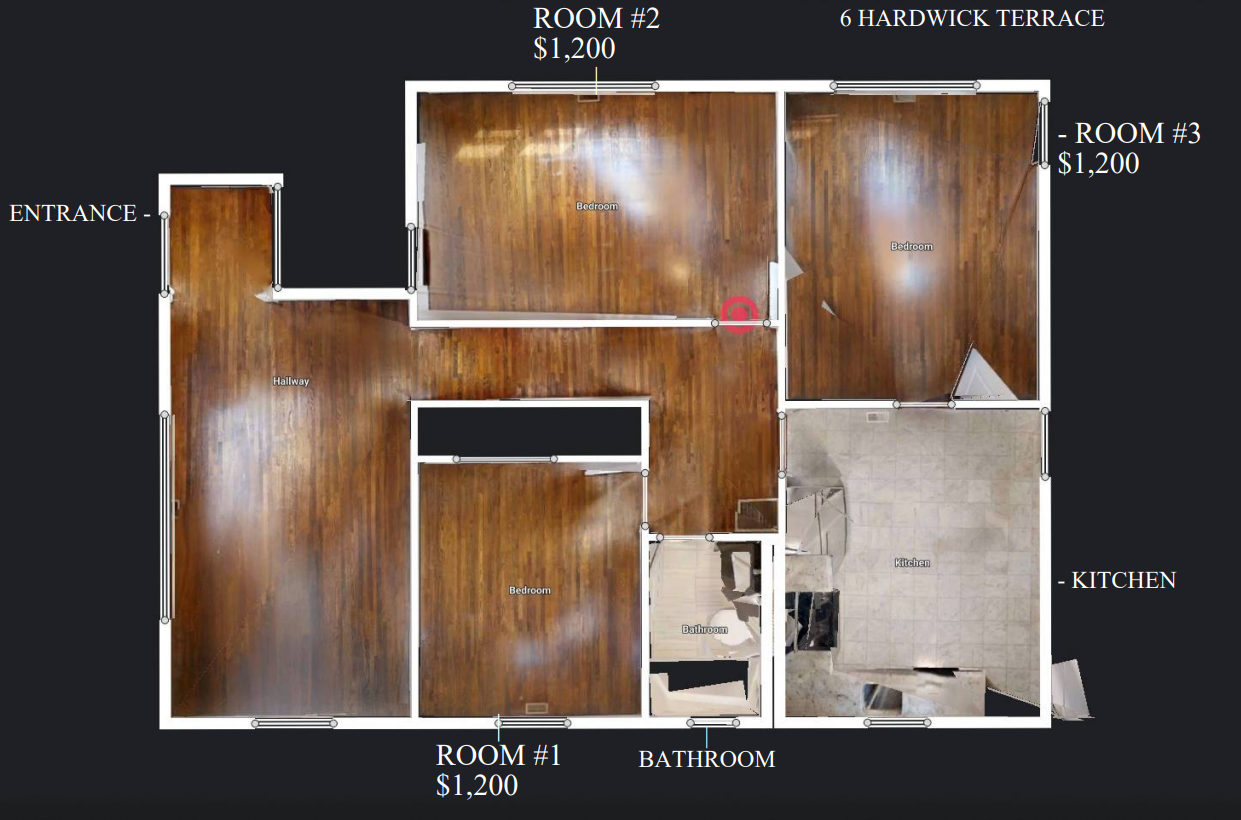 Pictures of  property for rent on Hardwick Ter., Boston, MA 02135