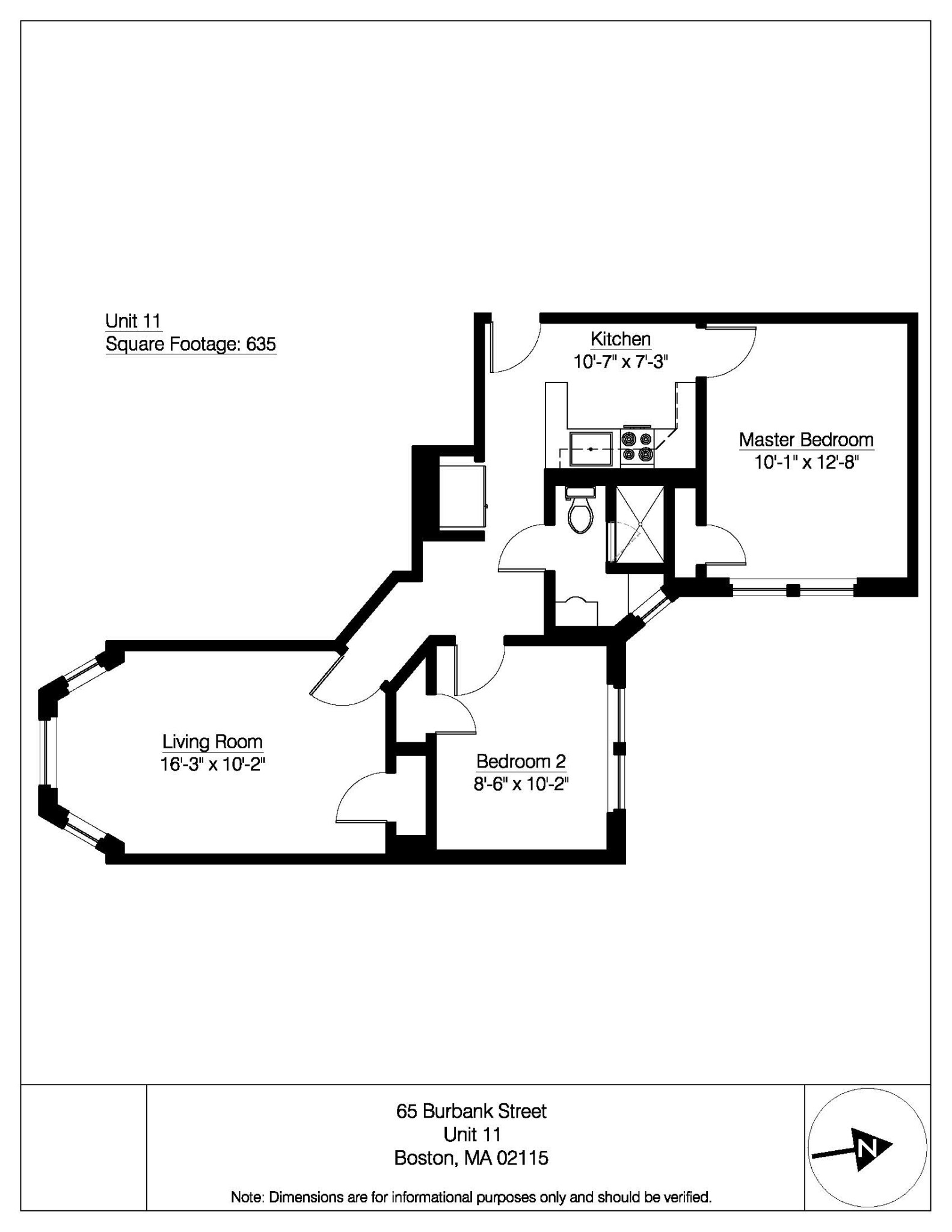 65 Burbank St, Fenway