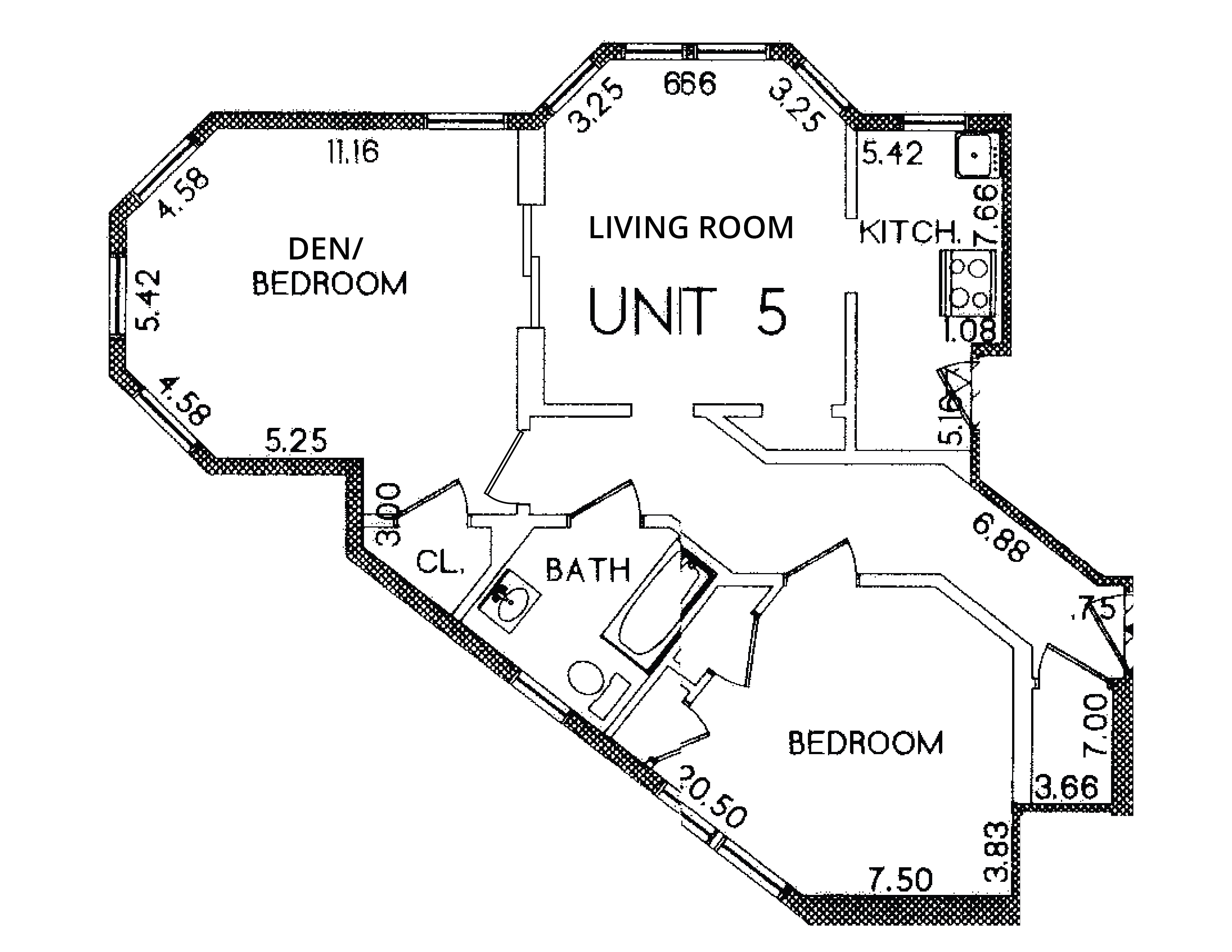 2 bed, 1 bath apartment for rent at 19 Pleasant St Unit 05, Central Square — photo 4 of 5