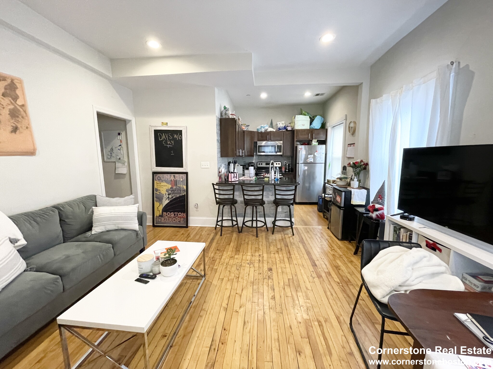 3 bed, 1 bath apartment for rent at 16 Burney Unit 5, Mission Hill
