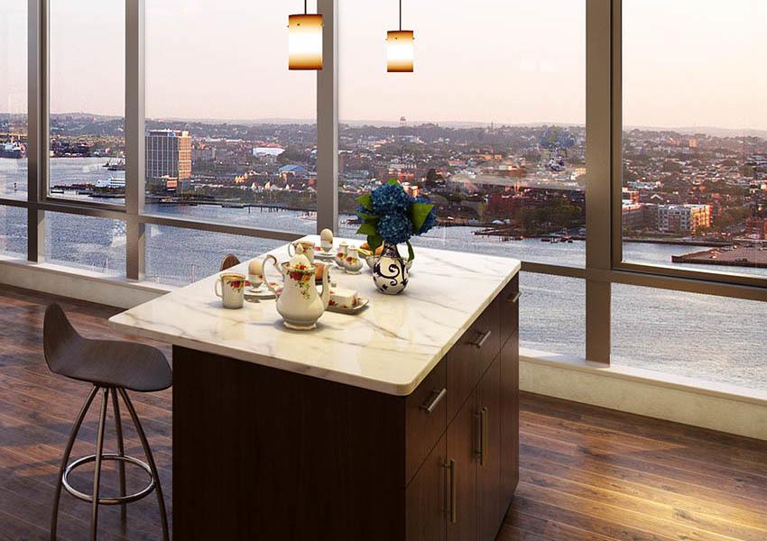 3 bed, 2 bath apartment for rent at 25 Northern Ave, Seaport District — photo 3 of 8