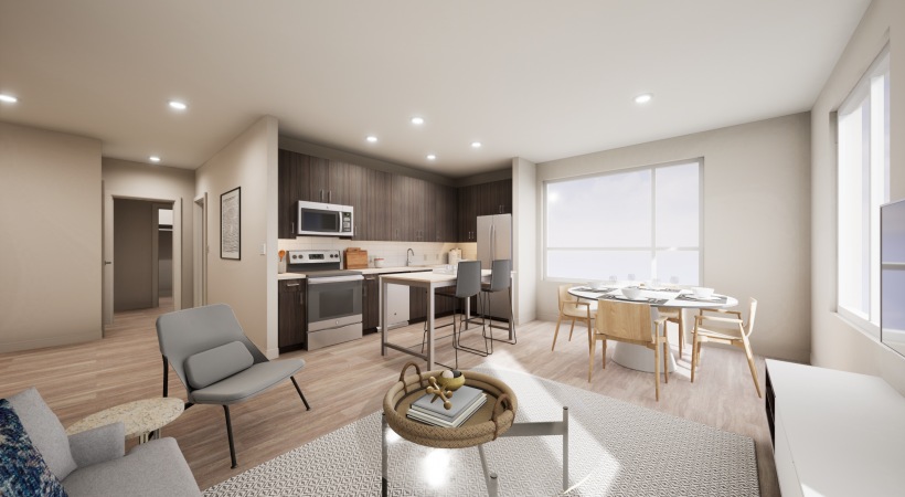 2 bed, 2 bath apartment for rent at 4 Lucy St, Boston — photo 3 of 12