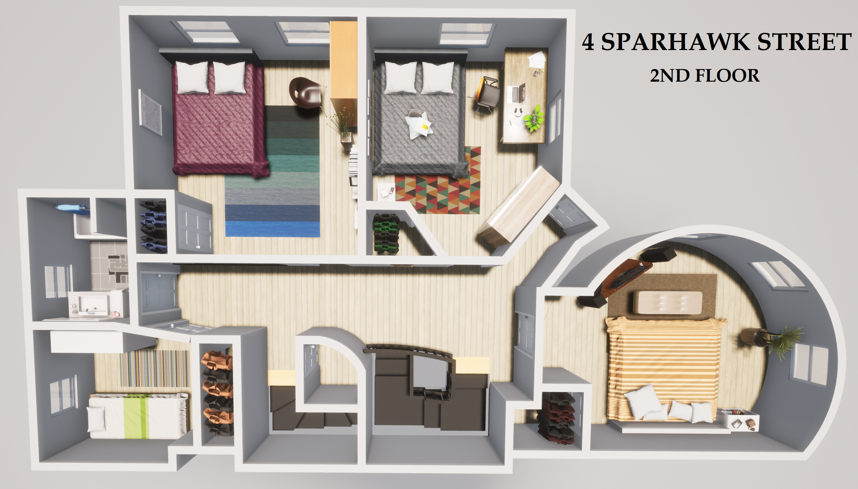 5 bed, 1.5 bath apartment for rent at 4 Sparhawk St Unit 4, Brighton — photo 6 of 35