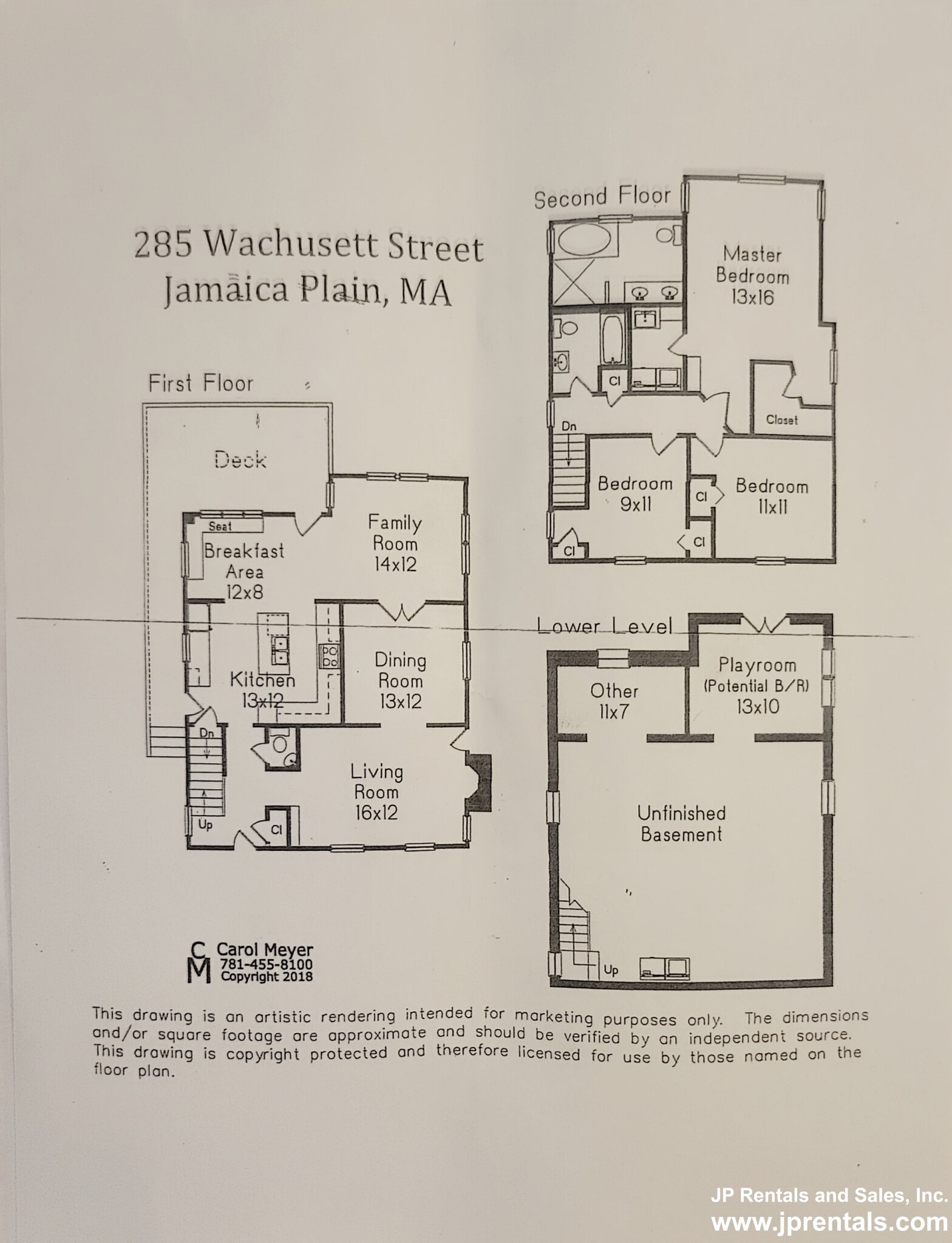 285 Wachusett St, Jamaica Plain